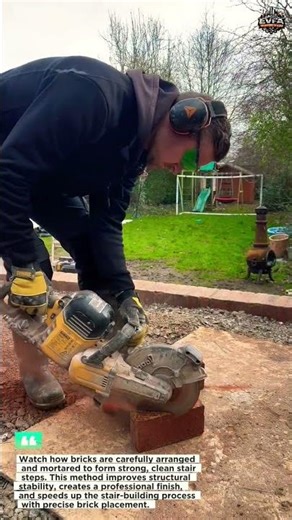 This Brick Stair Build Looks Complicated But It’s Surprisingly Simple!