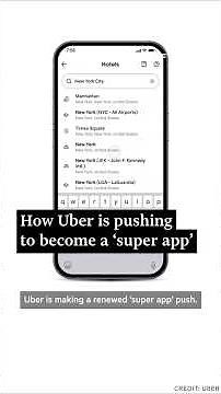 Can Uber achieve ‘super app’ status? | FT #shorts