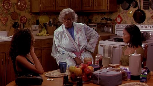 'Cook a big pot of grits, bring him into the kitchen, then toss the grits on him. Then...' | Madea's Family Reunion Clip