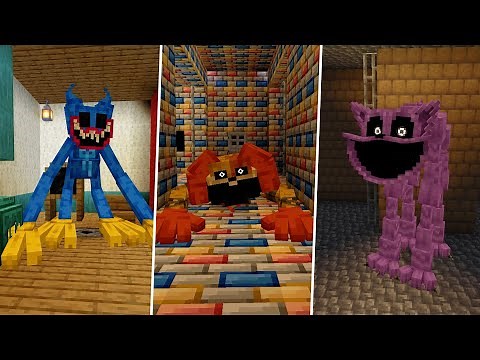 Poppy Playtime Chapter 3 In Minecraft Full Gameplay