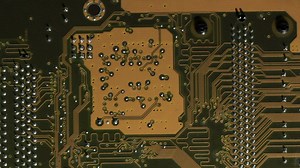 Circuit board closeup - Free Stock Video