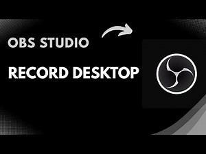 How to Record Desktop with OBS Studio | Step-by-Step Screen Recording Tutorial (2025)