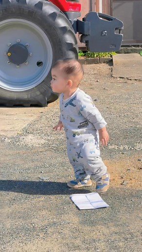 313K views · 5.3K reactions | Sora Lẻo đẻo chắp tay sau đít đi theo papa cưng xĩu #sorakun #大空くん | Yamato & Sora | Facebook