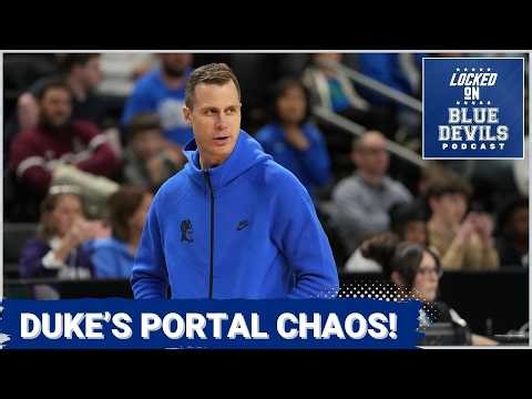 NCAA Transfer Portal THREATENS to Upend Duke Basketball's Entire Offseason Blueprint | Who STAYS?