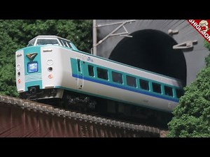 トンネルと鉄橋のあるジオラマを作る / Nゲージ 鉄道模型 / How to make a diorama with tunnel and bridge