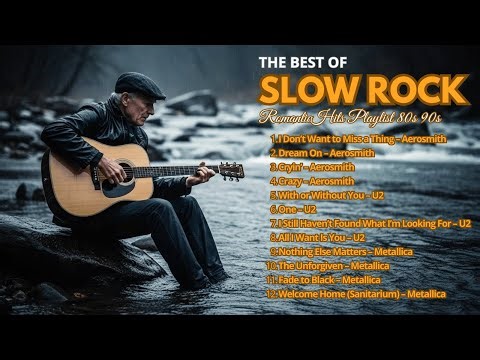 Aerosmith, Bryan Adams, Scorpions, Metallica, U2, White Lion – The Best Slow Rock Songs Ever.......