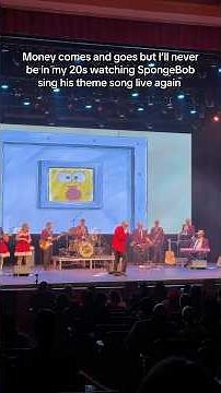 SPONGEBOB SQUAREPANTS THEME SONG LIVE #spongebob #bigguy #spongebobsquarepants #animators #tomkenny