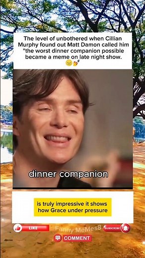 Cillian Murphy Doesn't Care Matt Damon 🤣
