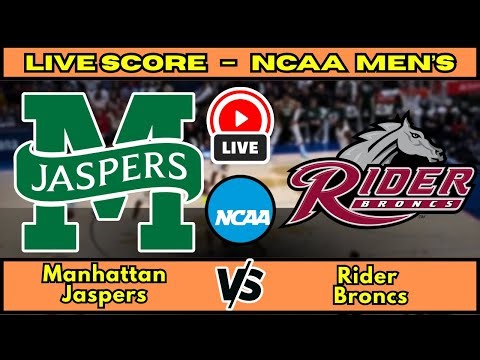 🔴 Manhattan Jaspers vs Rider Broncs | NCAA Men’s Basketball | Live Score Update December 29