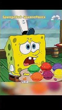 SpongeBob invented the colorful Krabby Patty. #usa #cartoon #youtube #animation #spongebob