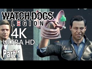 Watch Dogs Legion - Walkthrough Part 1 No Commentary [4K]