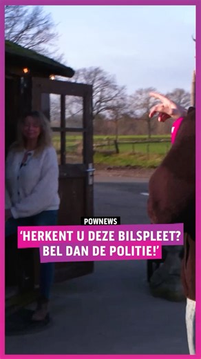 Herkent u deze bilspleet? Bel dan de politie! #pownews #powned #npo3