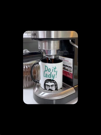 Do it lady funny mug ☕️ #chit #doitlady #sketchcomedy #workhumor #coworkers