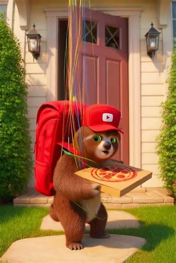 Sloth's Pizza Box Got Tangled in Kite Strings! 🪁