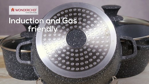 6.2K views · 53 reactions | A reflection of classic elegance, this multiple use casserole set is a favourite gifting choice of people with an eye for beauty! Completely versatile and ideal for everyday cooking and also pretty enough to be served in, at the dining table for an informal dining experience. Comes in a designer box for gifting. | Wonderchef | Facebook