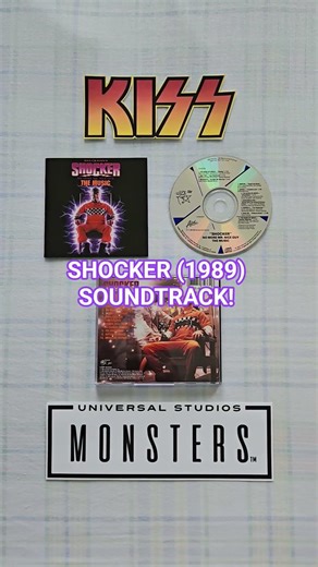 SHOCKER (1989) SOUNDTRACK! - V2 #kiss #paulstanley #thedudesofwrath #shocker #physicalmedia