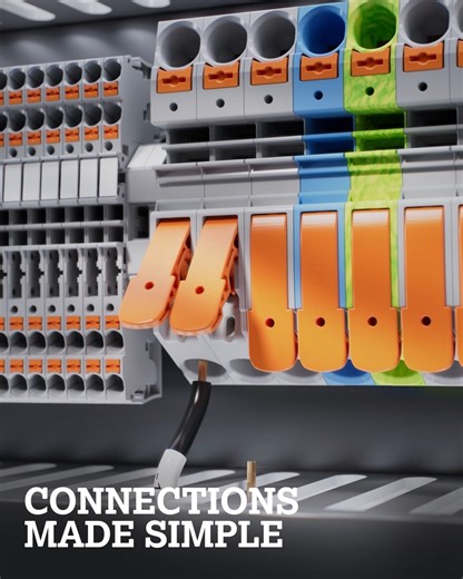 4K views · 57 reactions | Modular, Flexible and Adaptable connections奈Pioneers in spring pressure technology Ready to optimize your control cabinets? LINK IN BIO⬆️ #WAGO #electrical #engineering #OEM #electricalengineering #engineeringlife #industrialdesign #controlcabinet #panelbuilder #WAGOFuture | WAGO - UK & Ireland | Facebook