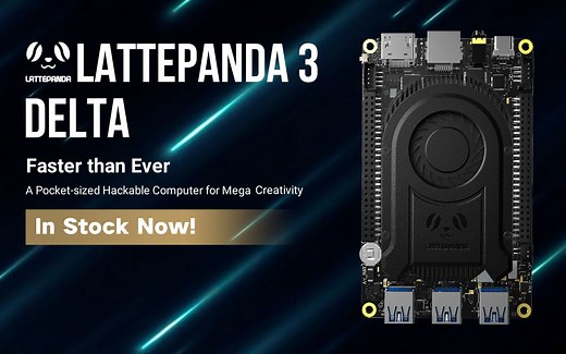 性价比天花板？全新一代的拿铁熊猫Win10开发板LattePanda 3 Delta