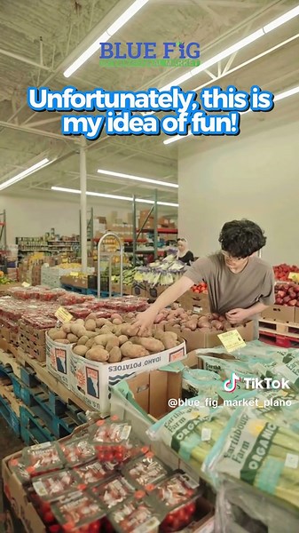 Exciting Grocery Shopping at Blue Fig Market