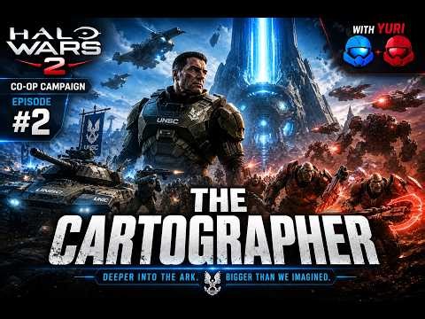 Halo Wars 2 Co-Op Campaign #2 | The Cartographer is INSANE! (with Yuri)