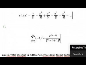 La série de Taylor en C