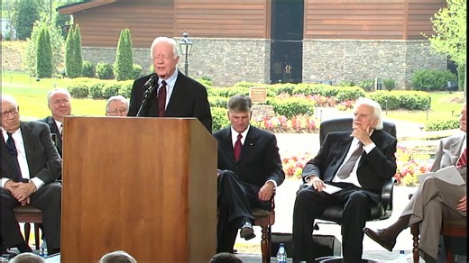 10K views · 390 reactions | Billy Graham and Jimmy Carter knew each other long before Mr. Carter became President of the United States. The two men formed a friendship that lasted decades. In this video, President Carter speaks of their mutual regard and his fond memories of their time together. | Billy Graham Library | Facebook