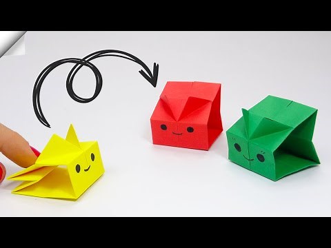 Jumping paper toy | Moving PAPER TOYS | PAPER TOYS antistress