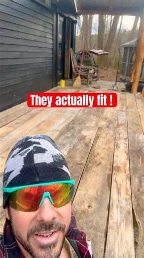 I Built a Deck With Old Barn Wood and It Was Wild