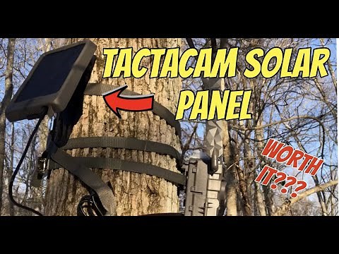 Tactacam Reveal External Solar Panel Unboxing and Review