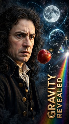 Isaac Newton Changed the World During a Lockdown 🍎 #shorts