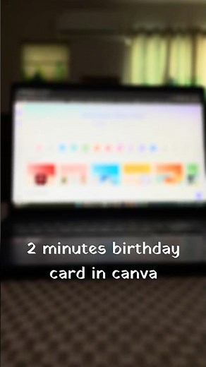 Digital birthday card in 2 min with canva AI | Digital Birthday Card #canvaai #canva #canvahacks