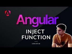 Mastering Angular Inject Function: Boost Your Dependency Injection Skills | Angular 18 #angular