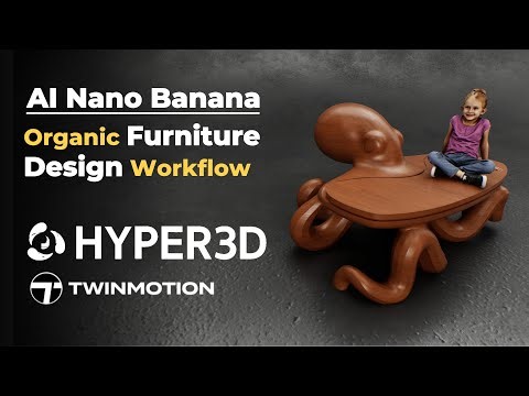 Next-Gen 3D Modeling Leveraging Hyper3D, Twinmotion, and Generative AI