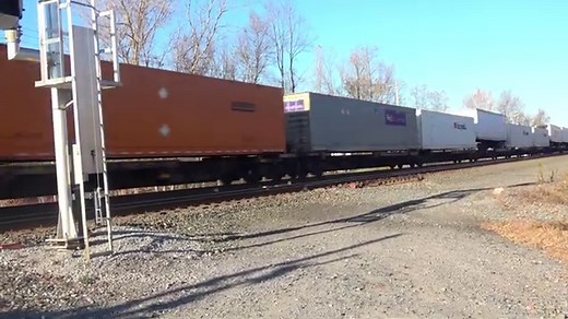 Rocket Fast CSX Train Speeds By RR Crossing