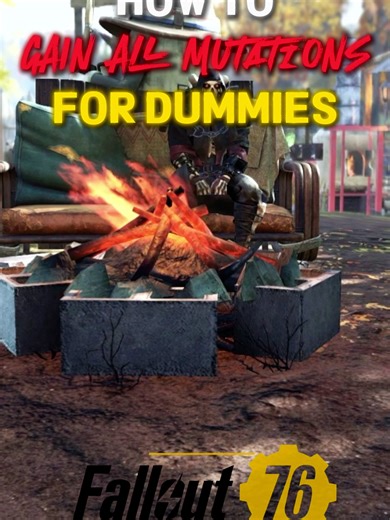 How to GAIN ALL MUTATIONS for NEW PLAYERS on FALLOUT 76 🔥😭 #TwanSmay #Fallout76