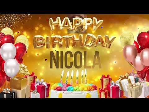 Nicola - Happy Birthday Nicola