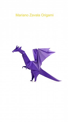 Origami Dragon Tutorial by Luca Vitagliano