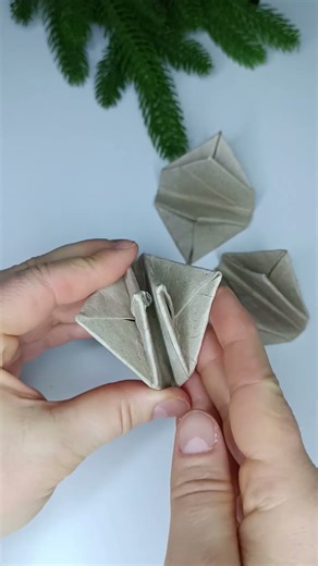 DIY Christmas star ⭐#diu #paperstar #christmasstar #papercraft #easycraftidea