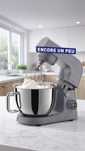 Robot Pâtissier AMBIANO : Boostez vos blancs en neige