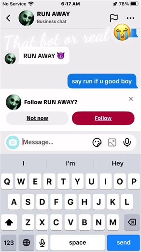 Understanding the 'Run Away' Phrase in Conversations