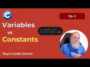 C++ Variables & Constants Explained for Beginners
