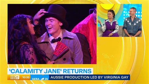 6.1K views · 27 reactions | Since 1953, the musical masterpiece 'Calamity Jane' has made waves. And TONIGHT the stage show is hitting the Sydney Opera House. #9Today | WATCH LIVE 5.30am | TODAY | Facebook