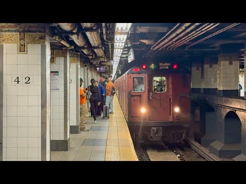 IRT Lexington Avenue Line: R33/36 (4) Train Action in the Bronx & Manhattan!