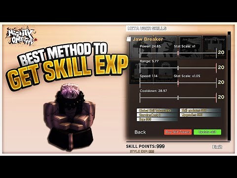 BEST METHOD TO GET SKILL EXP | Mighty Omega