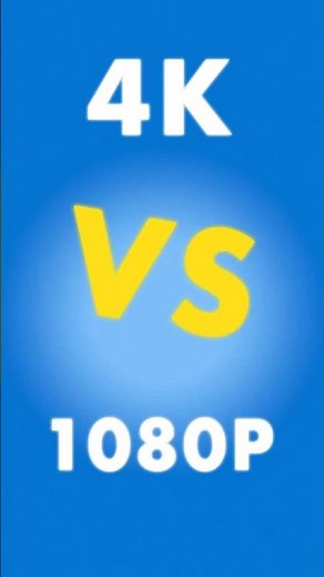 1080p VS 4K | What’s the REAL Difference?