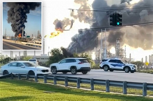 Fire out, shelter-in-place order lifted after huge oil refinery explosion near Texas coast