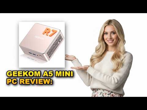 GEEKOM A5 Mini PC Review: Unbeatable Performance, 3-Year Warranty, 8K, Wi-Fi 6, Dual HDMI, and More!