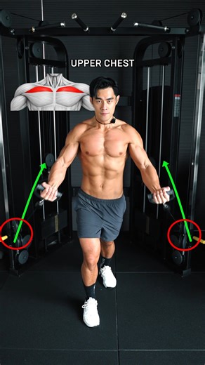 How different exercises and angles target the upper, middle and lower chest. | Jordan Yeoh