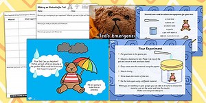 Ted's Umbrella Best Material for Special Task Differentiated Lesson Teaching Pack