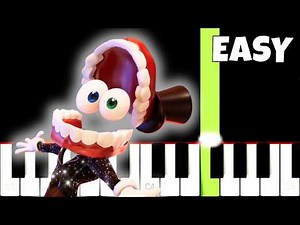 The One Who's Running The Show (Caine Song) - EASY Piano Tutorial - The Amazing Digital Circus